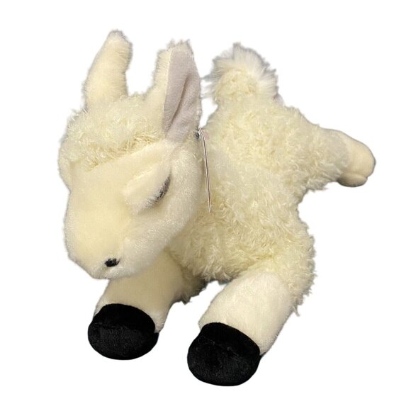 Aurora Realistic Plush Llama 12" - Picture 4 of 6